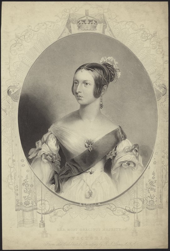 Porträt von Königin Victoria von Richard James Lane