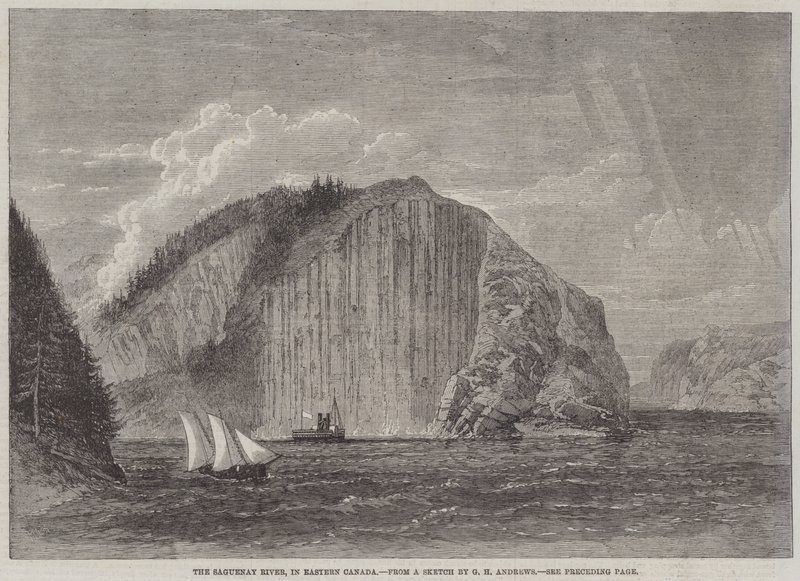 Der Saguenay-Fluss in Ostkanada von Richard Principal Leitch