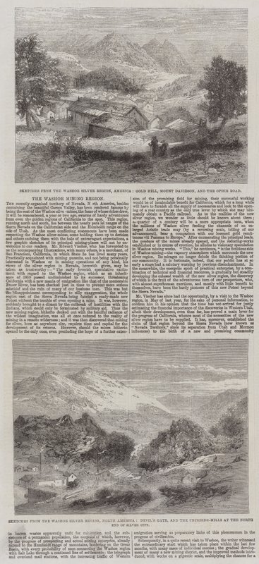 Das Washoe-Bergbaugebiet von Richard Principal Leitch