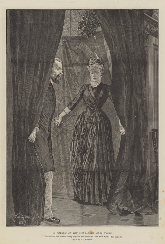 Eine Phyllis der Sierras, von Bret Harte von Richard Caton Woodville junior