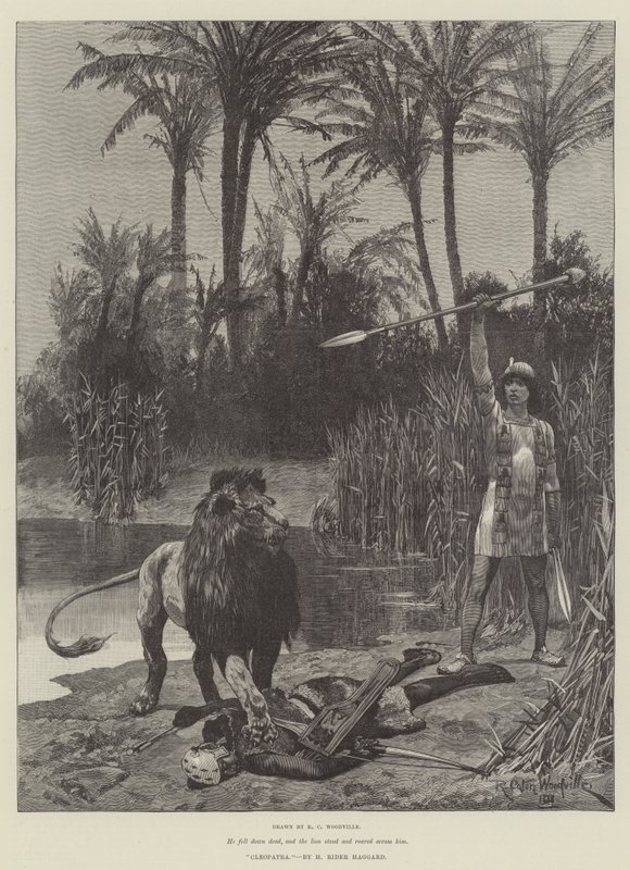 Cleopatra, von H. Rider Haggard von Richard Caton Woodville junior