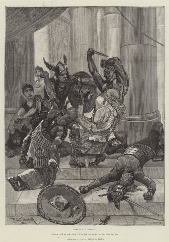 Cleopatra, von H. Rider Haggard von Richard Caton Woodville junior