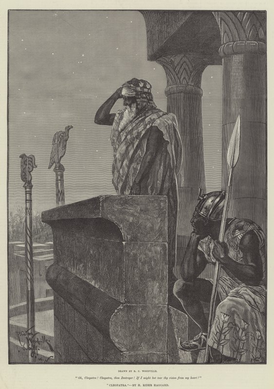 Cleopatra, von H. Rider Haggard von Richard Caton Woodville junior