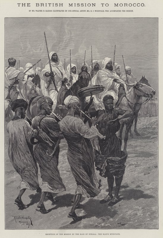 Die britische Mission in Marokko von Richard Caton Woodville junior