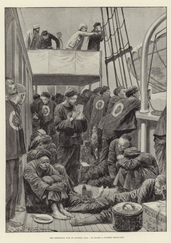 Der drohende Krieg in Ostasien von Richard Caton Woodville junior
