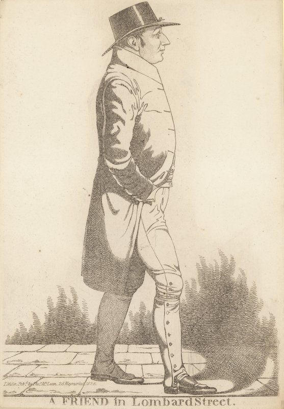 Thomas Richardson; Ein Freund in der Lombard Street von Richard Dighton