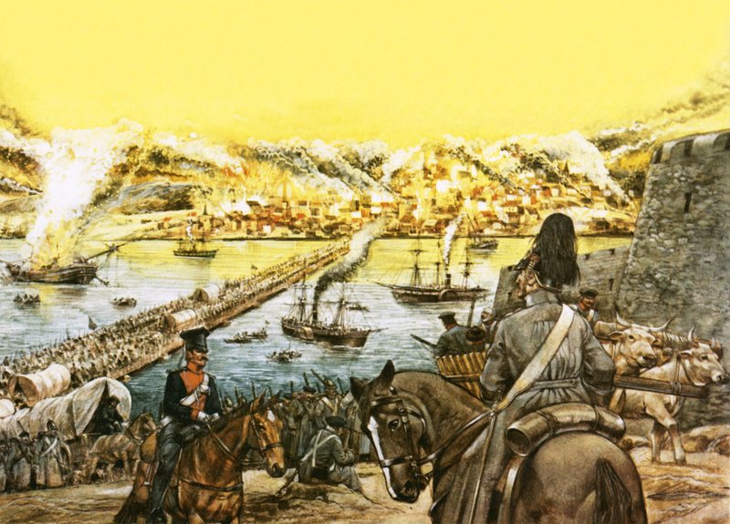 Die Belagerung von Sewastopol von Richard Hook