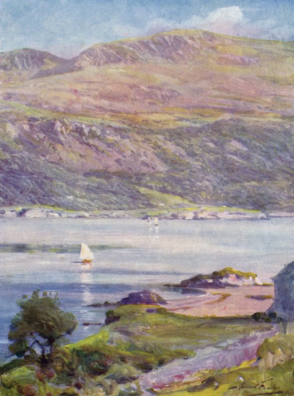 Sonniger Nachmittag, Cardigan Bay von Robert (after) Fowler