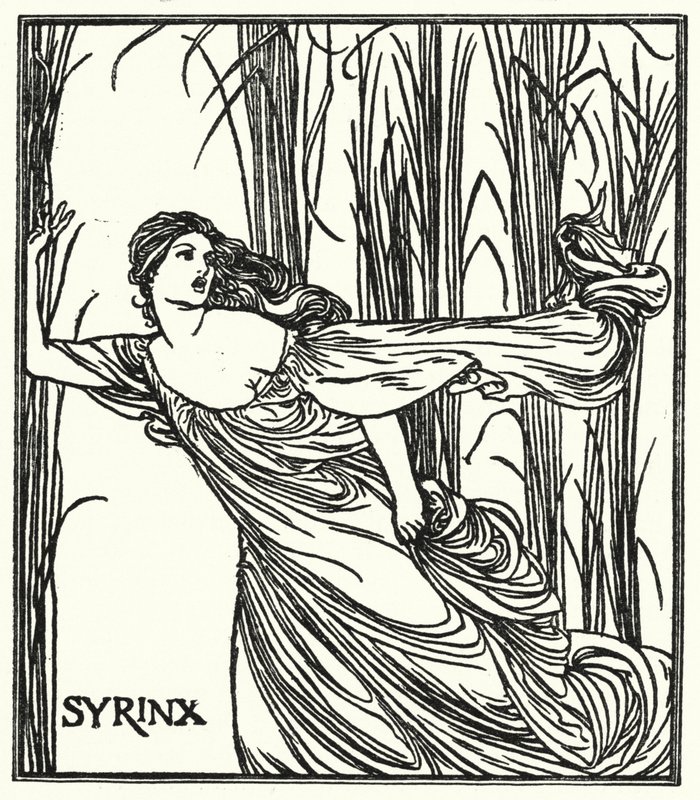 Illustration für Gedichte von John Keats (Lithographie) von Robert Anning Bell