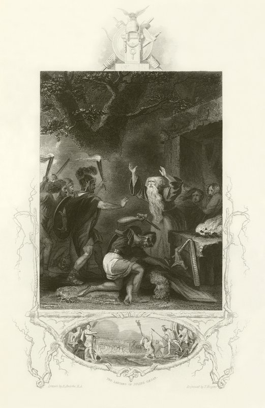 Das Massaker der Druiden von Robert Smirke
