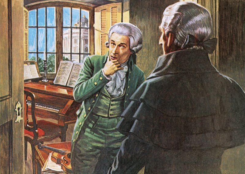 Mozart und der geheimnisvolle Fremde von Roger Payne
