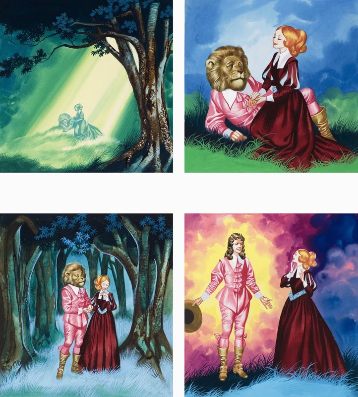 Die Schöne und das Biest von Ron Embleton