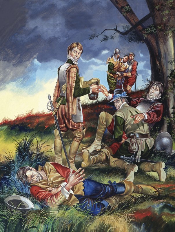 Sir Philip Sidney von Ron Embleton