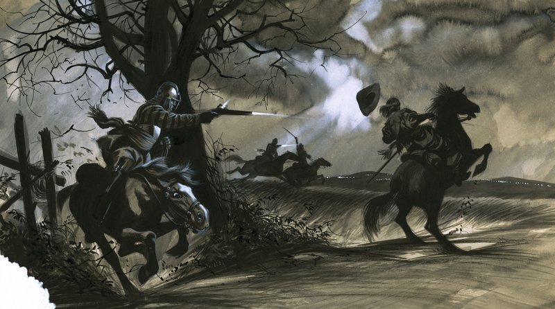 Der Bauer, der England regierte, Tod und Ruhm auf dem Moor von Ron Embleton
