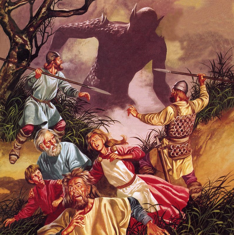 Die Legende von Beowulf: Grendel - Terror aus den Sümpfen von Ron Embleton