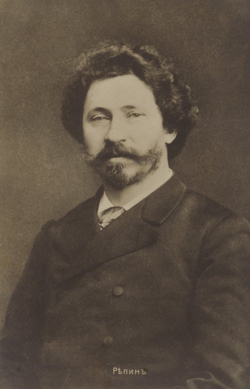 Ilja Repin, russischer Künstler von Russian Photographer