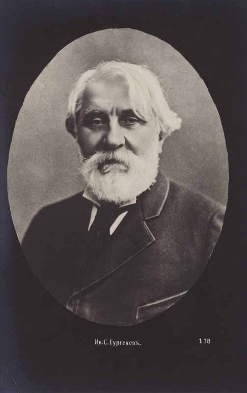 Iwan Turgenew (1818-1883), russischer Schriftsteller, Erzähler und Dramatiker von Russian Photographer