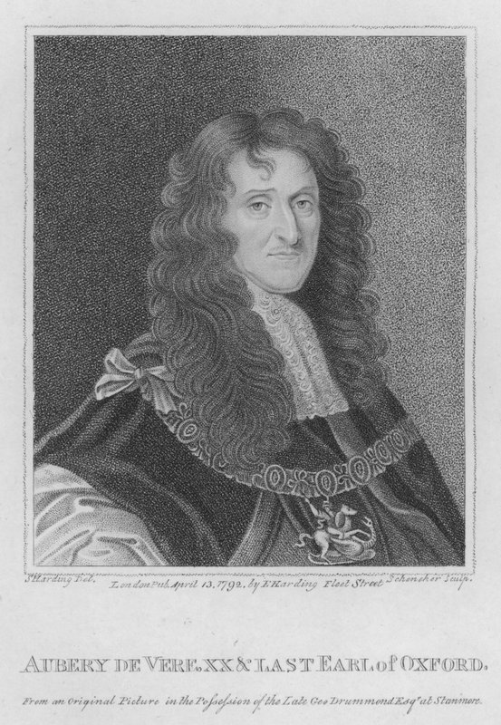 Aubery de Vere, XX und letzter Earl von Oxford von S. (after) Harding