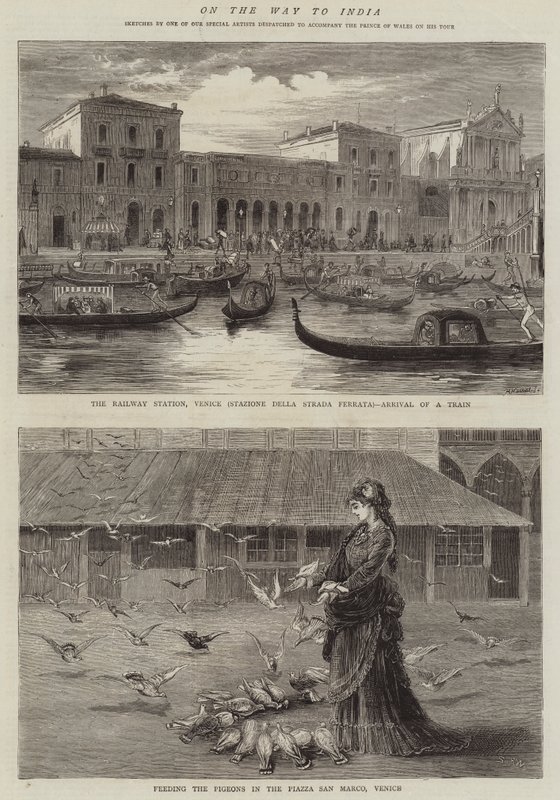 Auf dem Weg nach Indien von Samuel Edmund Waller