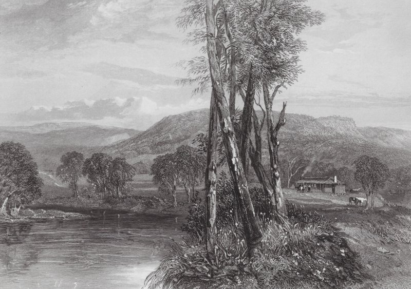 Australien: Am Goulburn, Victoria von Samuel (after) Prout