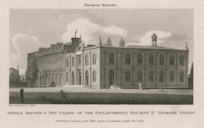 Weibliche Reform und Neue Kapelle der Philanthropischen Gesellschaft von Samuel Rawle