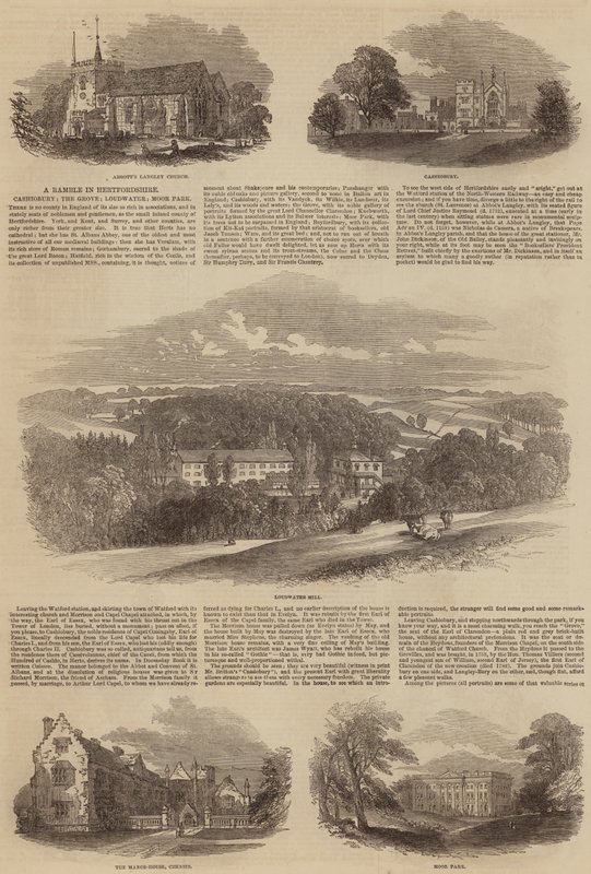 Ein Spaziergang in Hertfordshire von Samuel Read