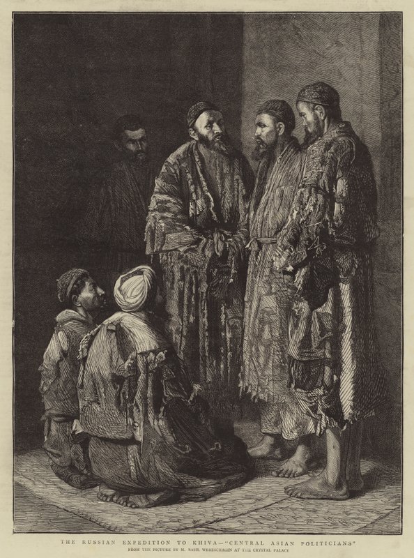 Die russische Expedition nach Chiwa, "Zentralasiatische Politiker" von School Russian