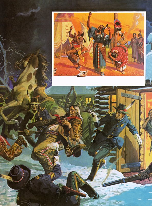 Sioux-Indianer von Severino Baraldi