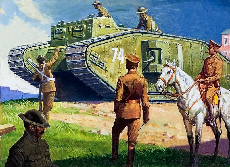 Panzer an der Westfront von Severino Baraldi