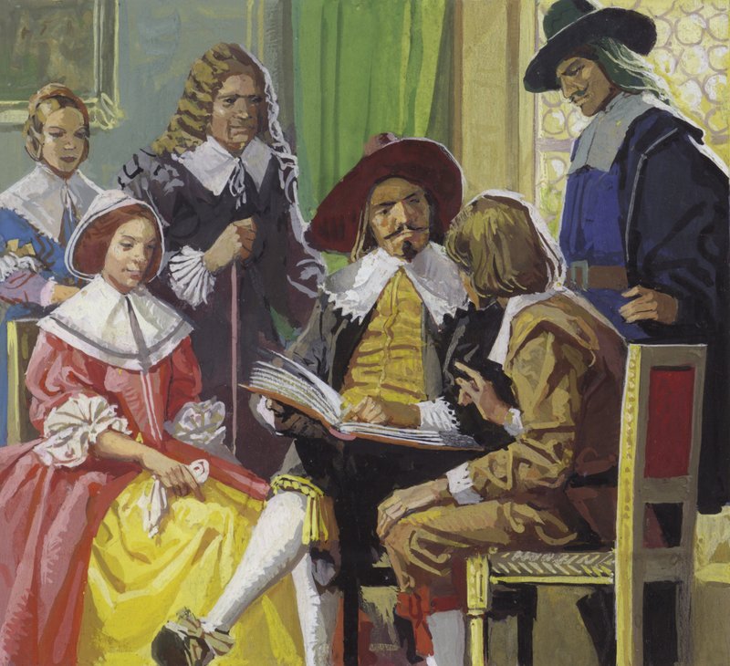 William Dampier versucht, sich in England niederzulassen von Severino Baraldi