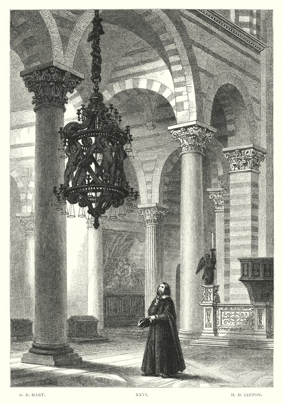 Lord Byrons Childe Harold, Canto IV, Strophe 54 (Gravur) von Solomon Alexander Hart