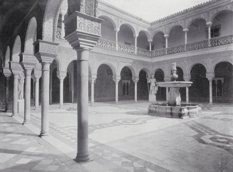 Hof im Haus des Pilatus, Sevilla von Spanish Photographer