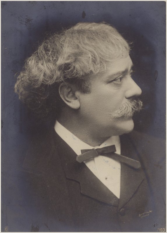 Porträt von Pablo de Sarasate von Spanish Photographer