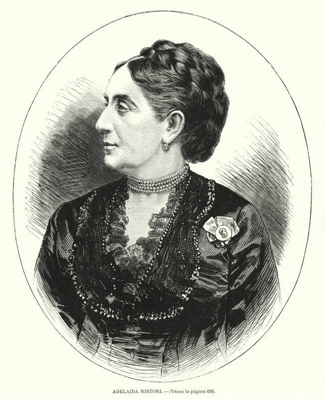 Adelaide Ristori, italienische Schauspielerin von Spanish School