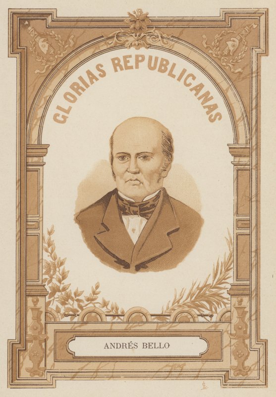 Andres Bello, venezolanischer Humanist, Politiker, Philosoph und Dichter von Spanish School