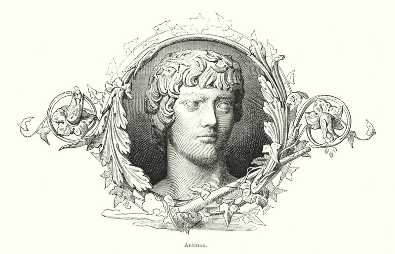 Antinous, bithynischer griechischer Jüngling und Favorit des römischen Kaisers Hadrian von Spanish School