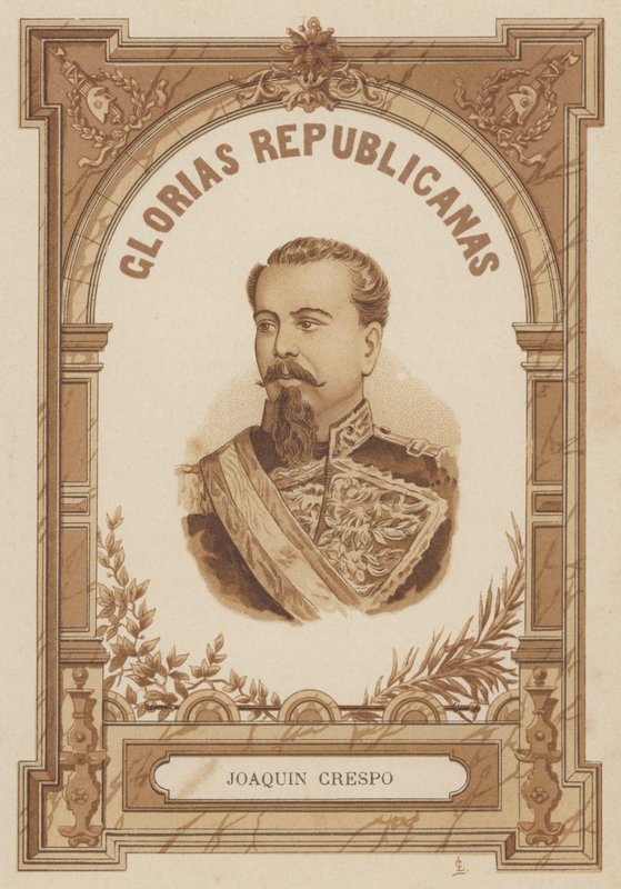 Joaquin Crespo, venezolanischer Politiker und Soldat von Spanish School