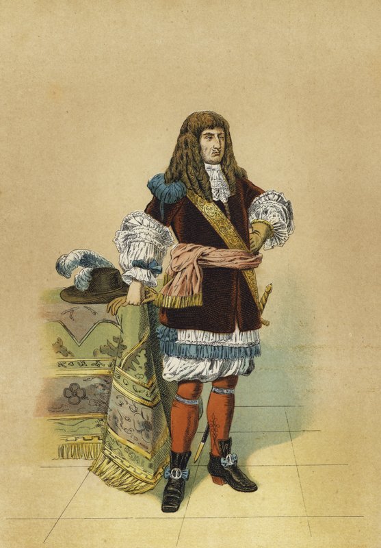 Ludwig XIV., König von Frankreich, 1680 von Spanish School