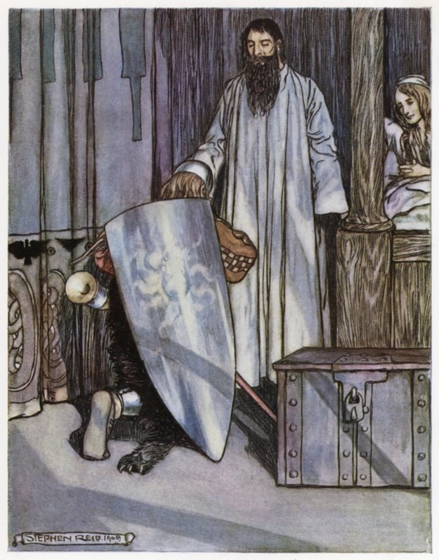 Illustration für Siegfried den Drachentöter von Stephen Reid