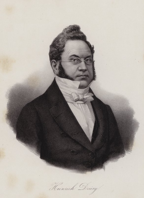 Heinrich Druey, Schweizer Anwalt, Philosoph und Politiker von Swiss School