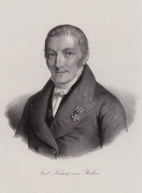 Karl Ludwig von Haller, Schweizer Jurist von Swiss School