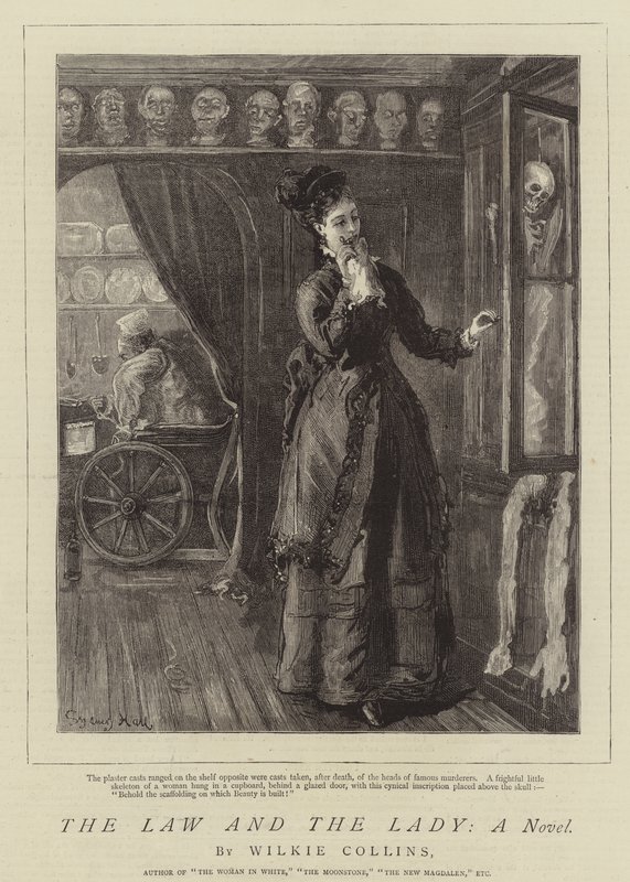 Das Gesetz und die Dame, ein Roman von Sydney Prior Hall