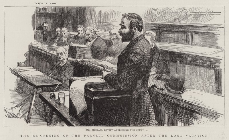 Die Wiedereröffnung der Parnell-Kommission nach den langen Ferien von Sydney Prior Hall
