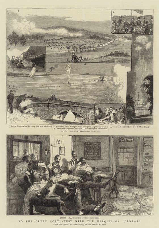 Zum Großen Nordwesten mit dem Marquis von Lorne, II von Sydney Prior Hall