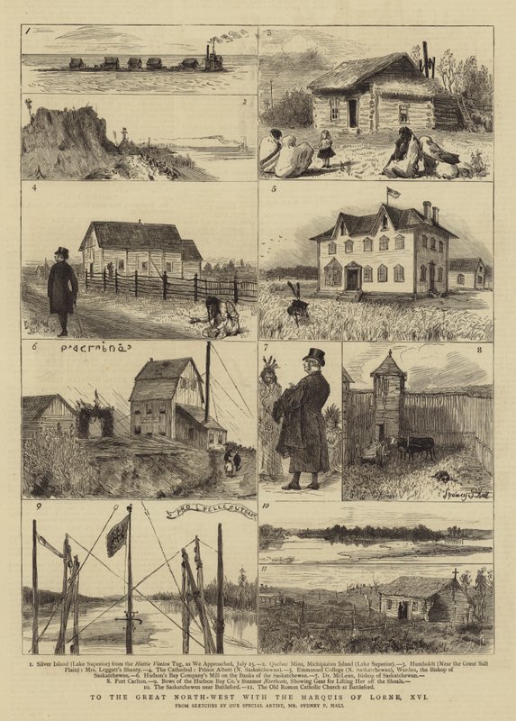 In den großen Nordwesten mit dem Marquis von Lorne, XVI von Sydney Prior Hall