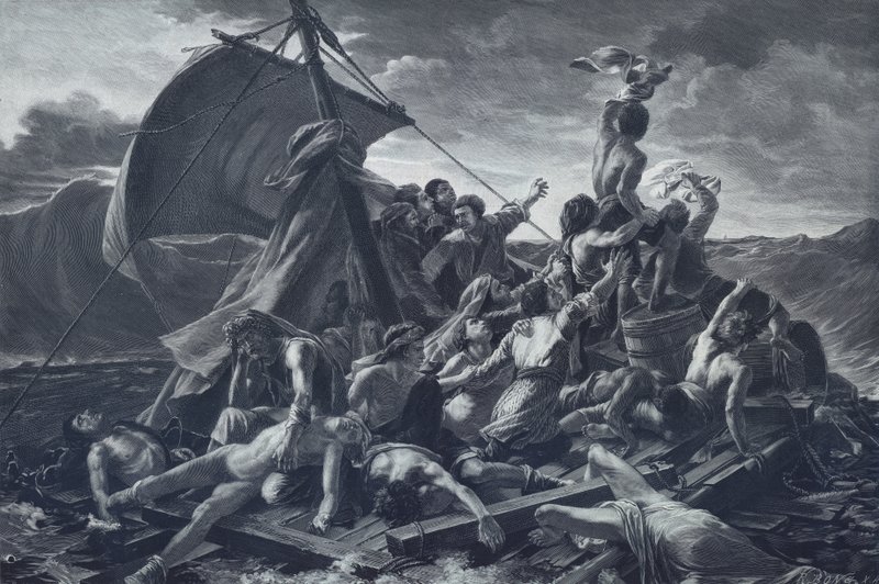 Das Floß der Medusa von Theodore (after) Gericault