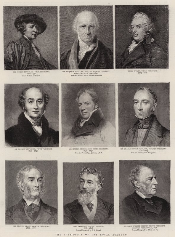 Die Präsidenten der Royal Academy von Thomas Lawrence