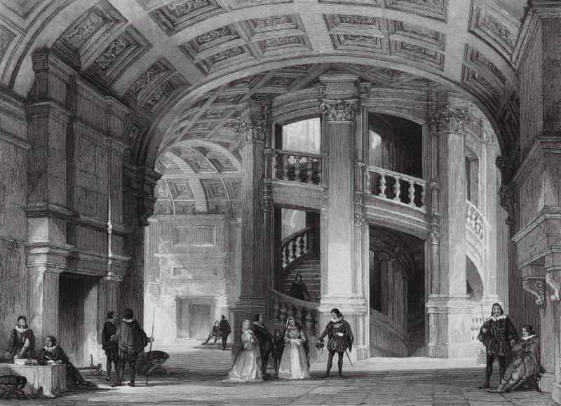 Schloss Chambord, nahe Blois von Thomas (after) Allom