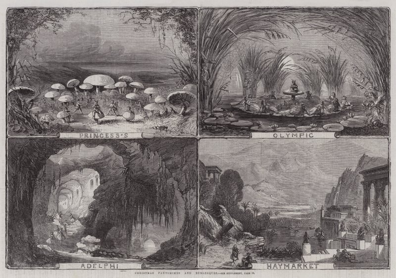 Weihnachtspantomimen und Burlesken von Thomas Harrington Wilson