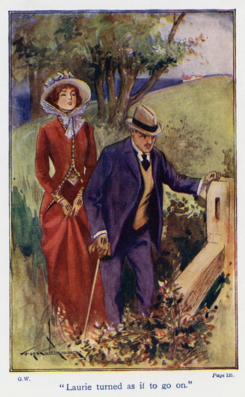 Illustration für Gute Ehefrauen von Louisa M. Alcott von Thomas Heath Robinson